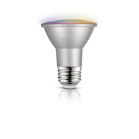 Ampoules à DEL intelligentes à intensité variable à culot E26 NOMA iQ PAR20, 500 lumens, couleur/luminosité ajustable, paq. 2 Front_Flat