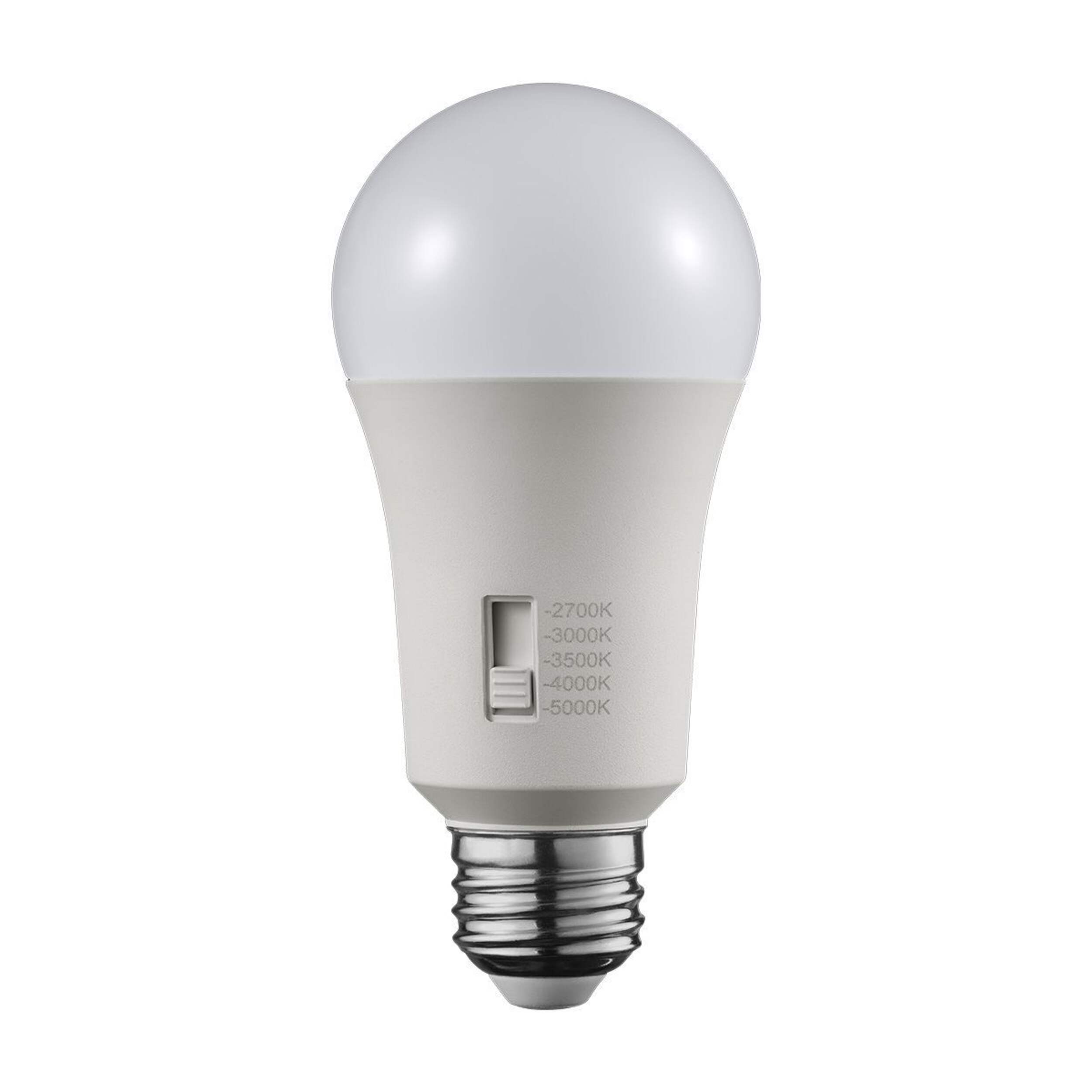 Ampoule à DEL CCT à intensité variable à culot E26 NOMA Advanced A19, 60 W Front_Flat