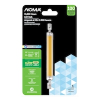 NOMA T3 R7 Base Non-Dimmable LED Light Bulb, Daylight, 100W Front_Flat