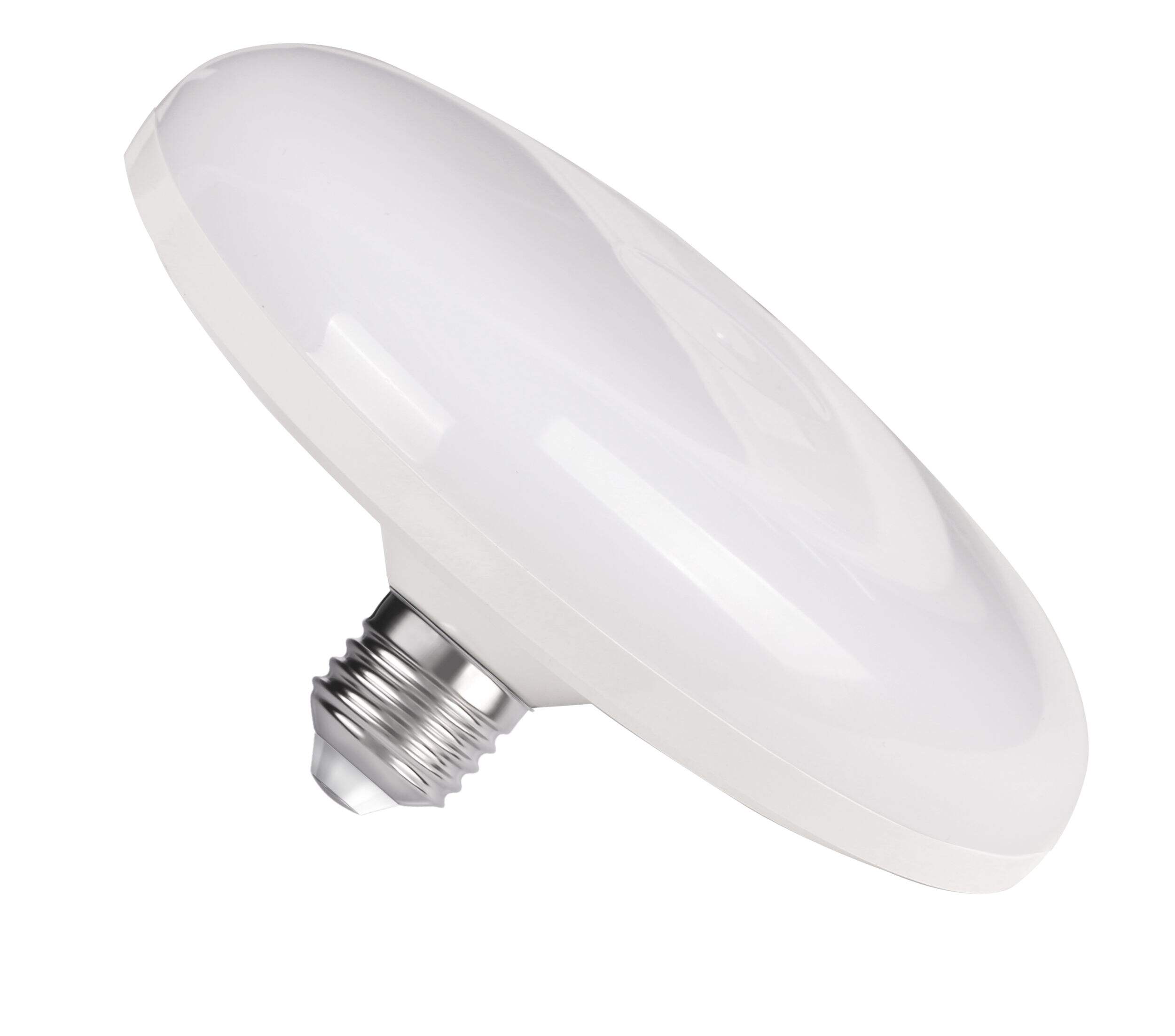 NOMA E26 Base Wide Surface Flush Mount Fixture LED Light Bulb, 5000K, 3000 Lumens, Daylight, 125W, 9-in Front_Angled_Right