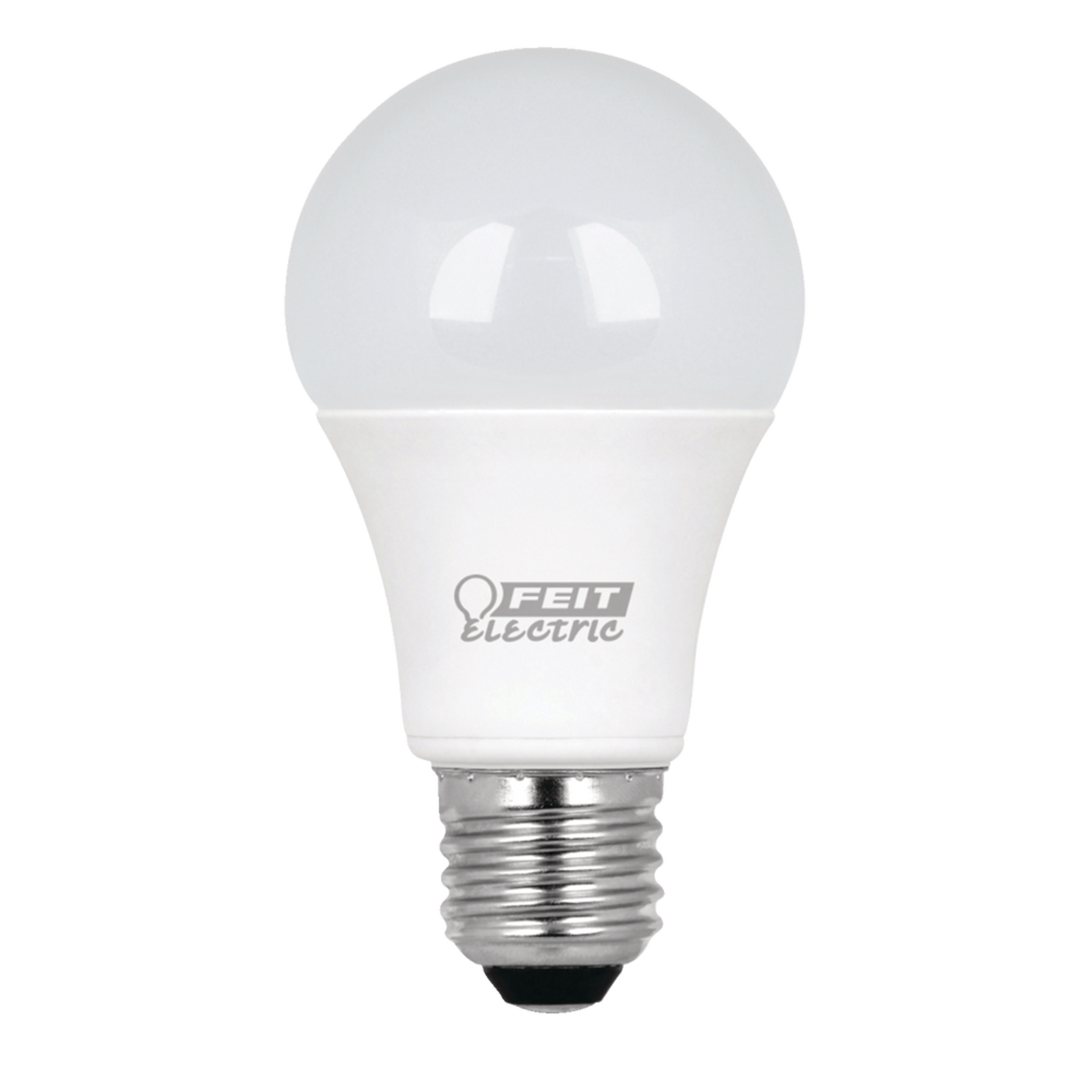 Ampoules à DEL non variable Feit Electric A19, 800 lumens, blanc chaud, 60 W, paq. 2 Front_Flat