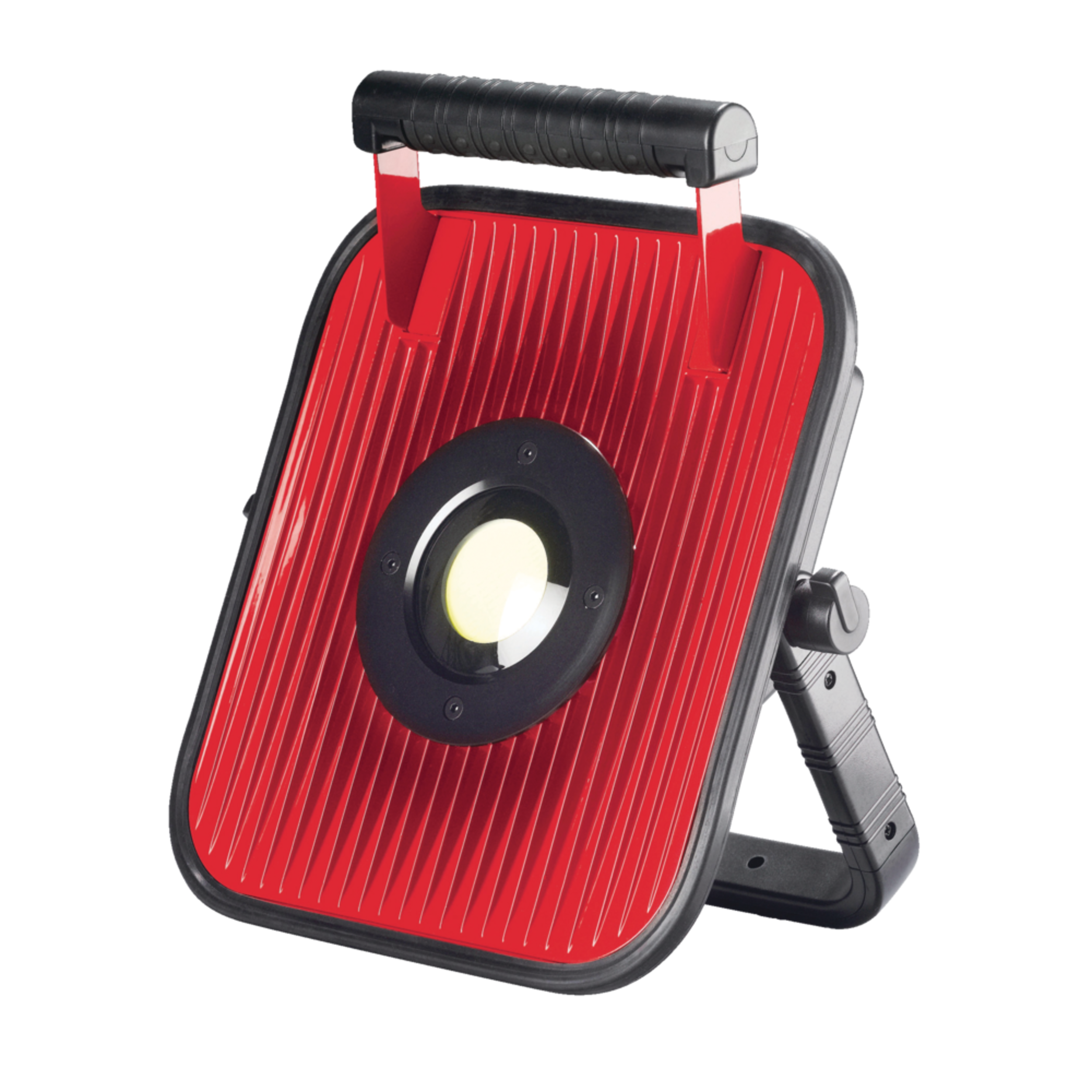 Lampe de travail portative à DEL Globe Electric avec haut-parleur Bluetooth Front_Angled_Left