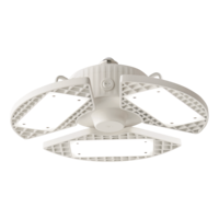 Lampe de garage à 3 pales, 800 lumens, lumière du jour, 400 W