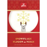 Globe LED Snowflake Bulb Front_Flat