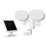 Sunforce 1000 Lumens Solar Outdoor Motion Sensor Light with Corner Mount Composite_or_Mixed