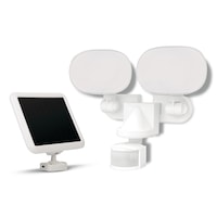 Sunforce 1000 Lumens Solar Outdoor Motion Sensor Light with Corner Mount