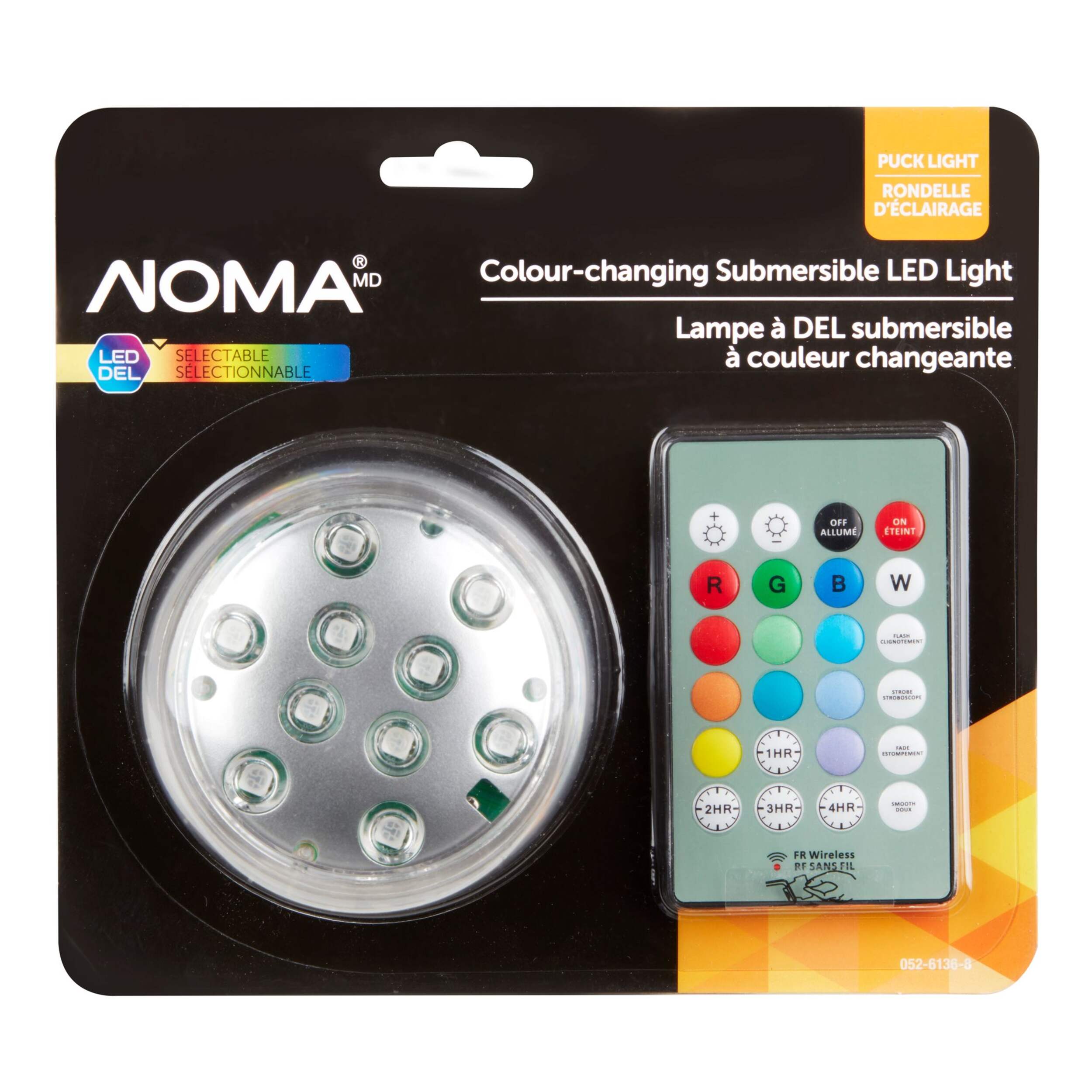 NOMA LED Colour-Changing Water-Proof Submersible Light | Canadian Tire