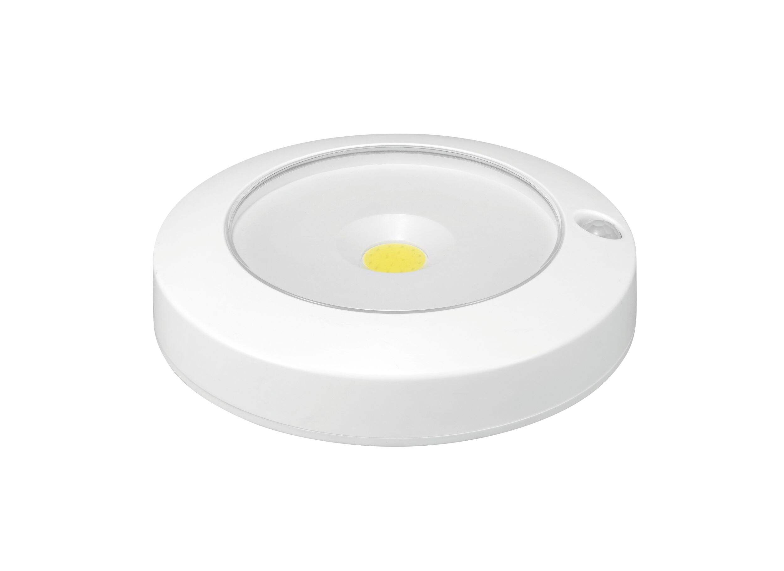 Lampe utilitaire à DEL activée par le mouvement blanc doux NOMA Front_Elevated
