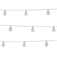 Jeu de 10 lumières d’intérieur/d’extérieur G40 Merkury West & Arrow CloseUp