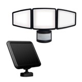 Sunforce 1500 Lumens Solar Motion Sensor Light, Black Composite_or_Mixed