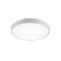 Plafonnier encastré à DEL intégrée NOMA IQ Smart, blanc mat, 11 po Front_Elevated