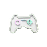 West & Arrow Gamer Wall LED Light Sign with Remote Control, 16.14-in Front_Flat