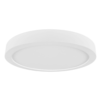 Plafonnier encastré à DEL intégrée NOMA, cadre rond, 5 CCT, blanc, 10 po Bottom_Plunge