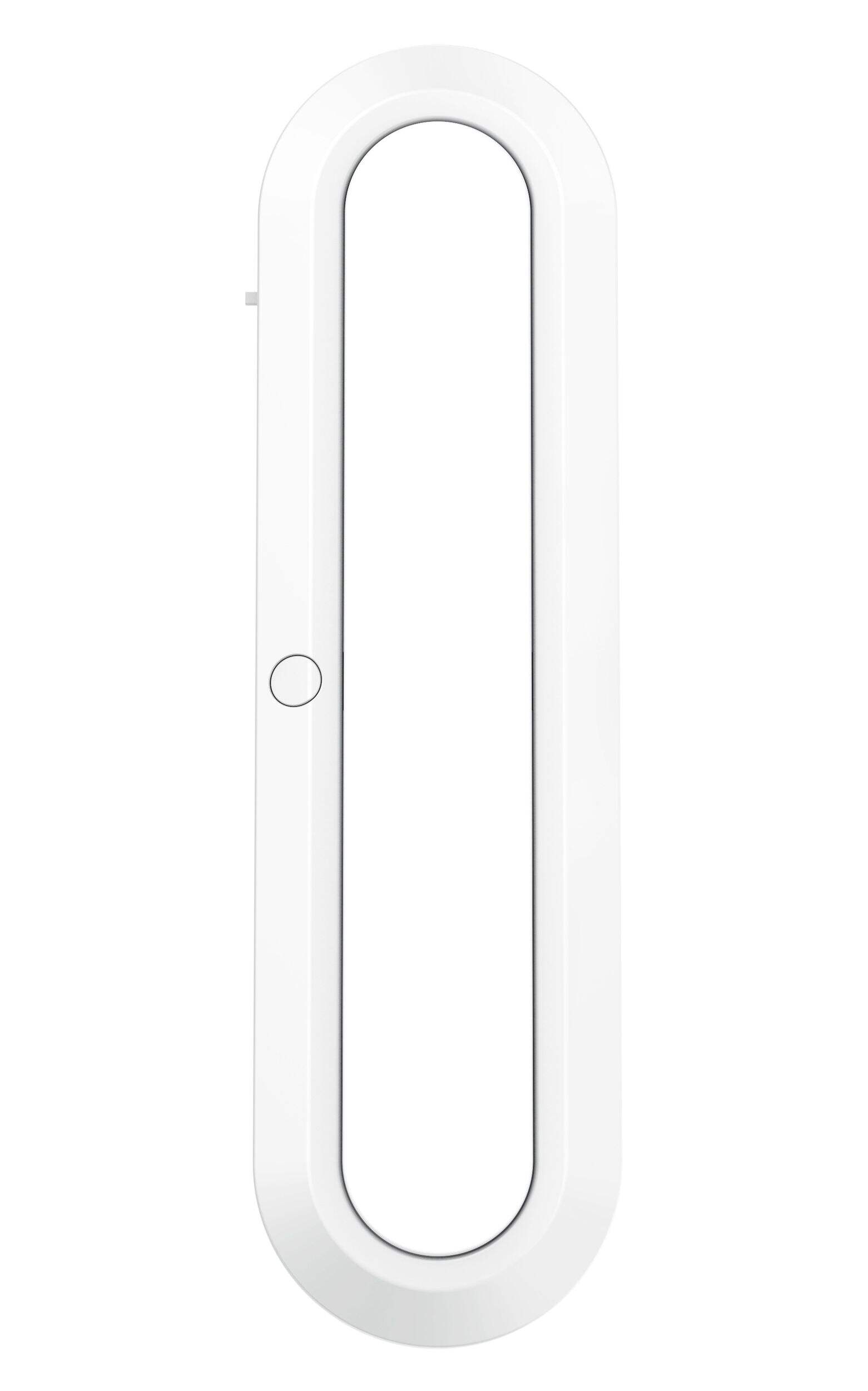 NOMA Rechargeable Integrated LED RGB Cabinet Light with Remote, White, 9-in Front_Flat