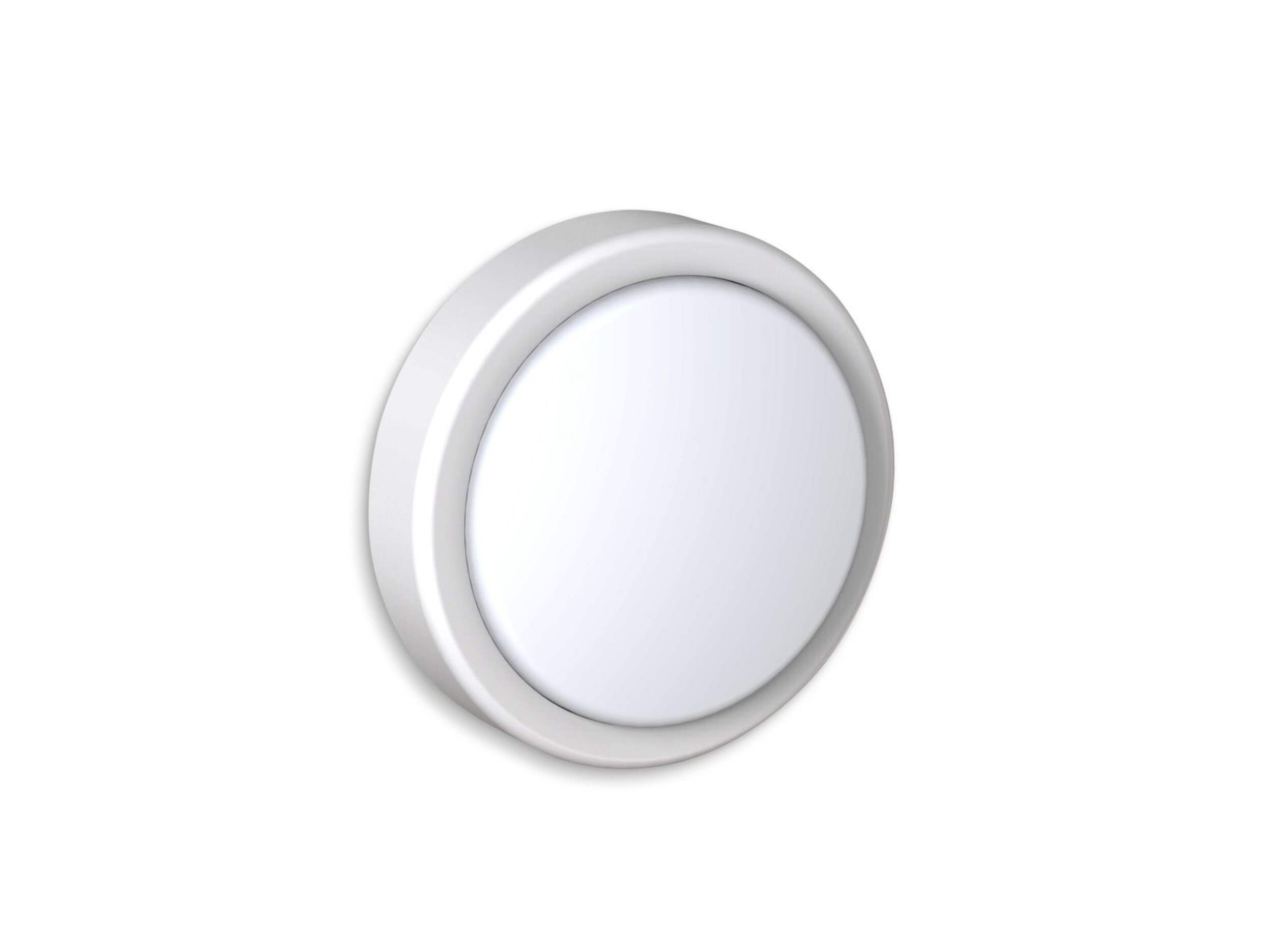 NOMA Compact Battery-Operated LED Puck Light, Warm White, 4-in Front_Angled_Right