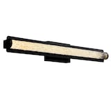 Applique murale extérieure à DEL CWI Lighting Fiji, noir Front_Three_Fourths_Angled_Right