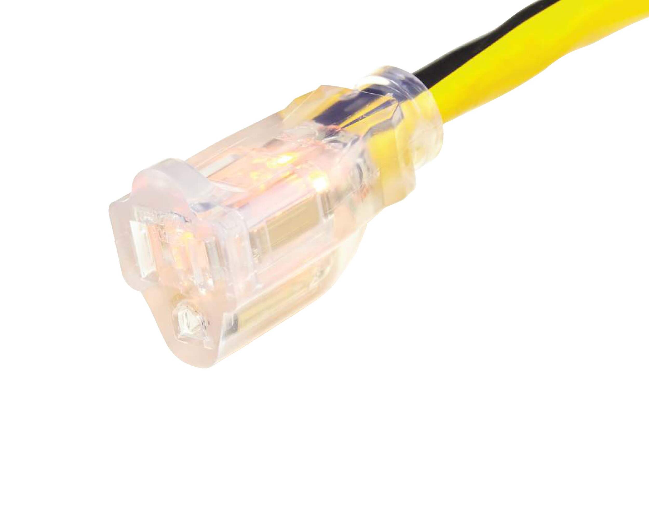 Mastercraft Outdoor Extension Cord with Grounded Outlet and Lighted End