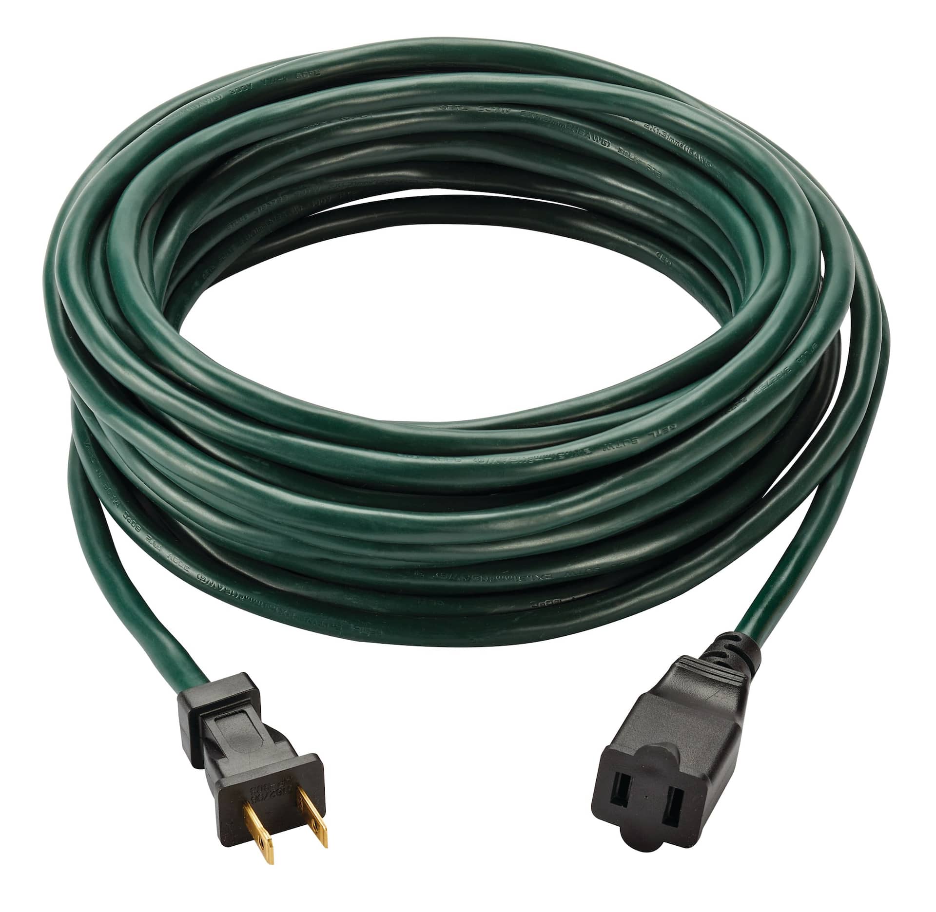 NOMA 32-ft 10-in 16/2 Outdoor Extension Cord, Flexible, 1 Outlet, Green