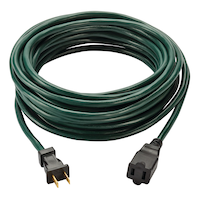 NOMA 32-ft 10-in 16/2 Outdoor Extension Cord, Flexible, 1 Outlet, Green Front_Elevated