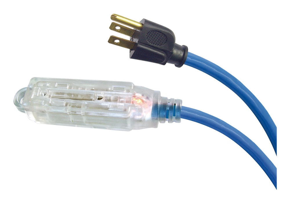 NOMA 6ft 7in 16/3 13 Amp AllWeather Block Heater Cord with Lighted