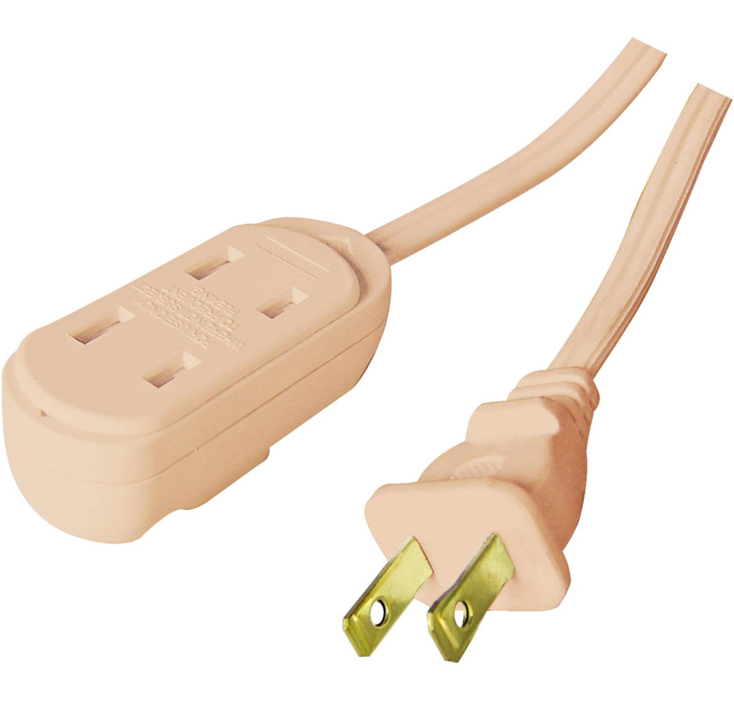 NOMA Almond Cube Tap Extension Cord Canadian Tire