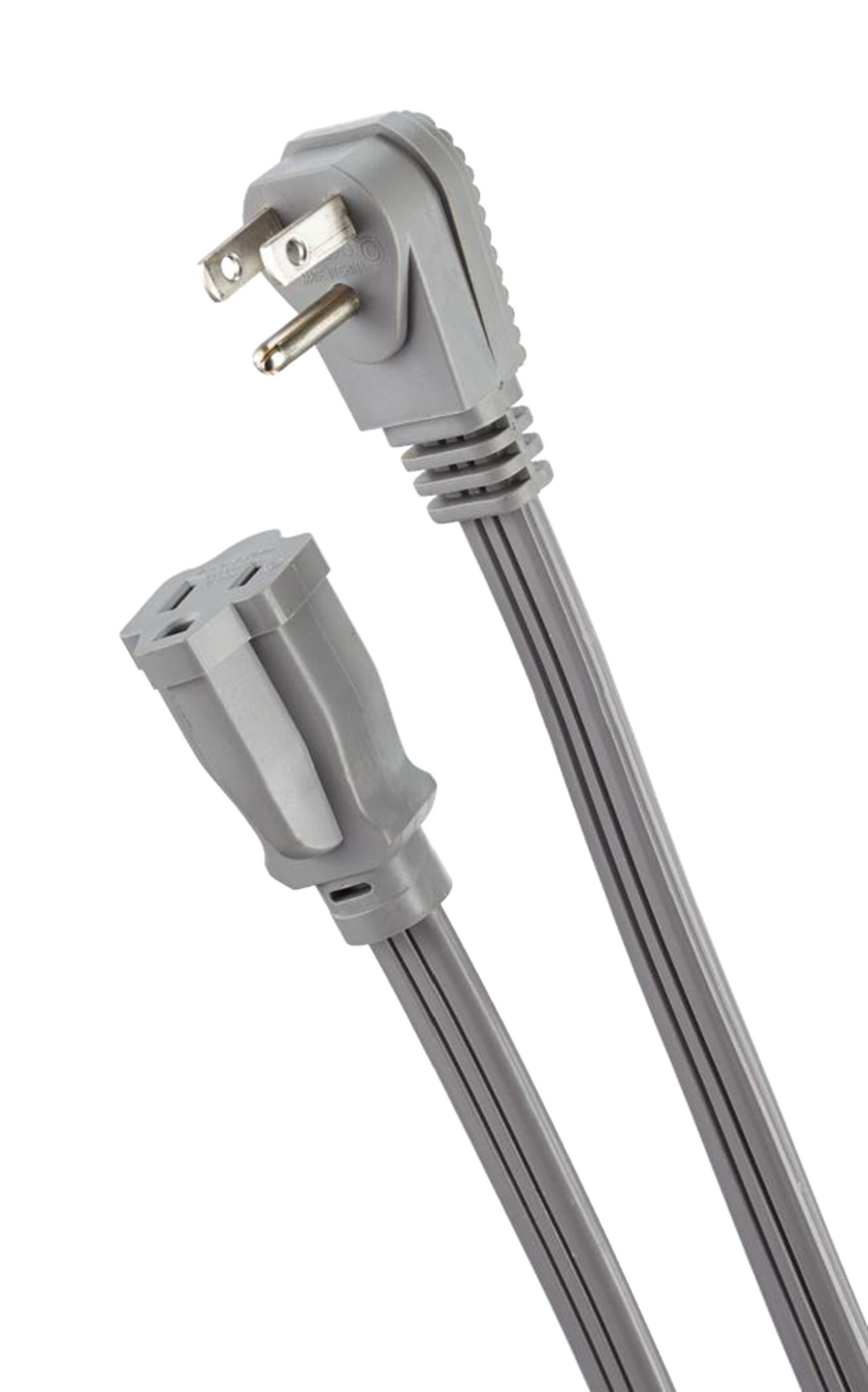 NOMA 14/3 15 Amp Air Conditioner / Appliance Extension Cord, Grey