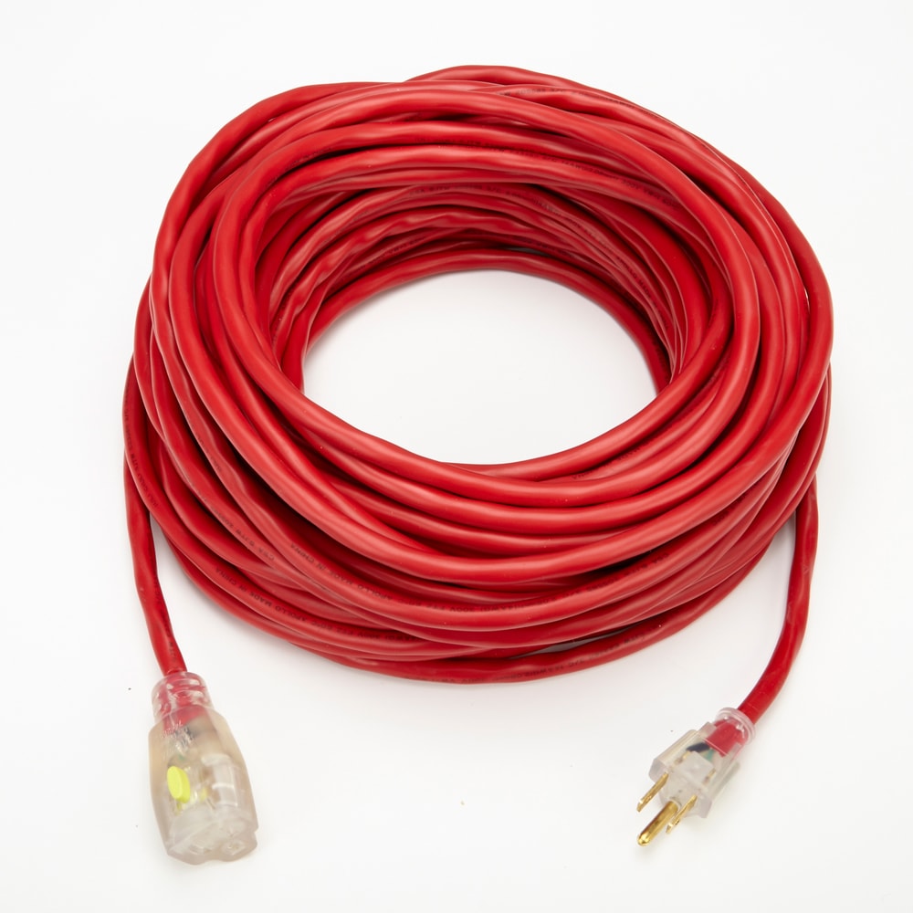 NOMA 1 Outlet Outdoor Extension Cord with Lit Locking End, 98.5ft Canadian Tire