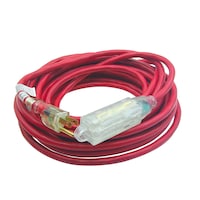 NOMA Outdoor Extension Cord with 3-Grounded Outlets Front_Elevated