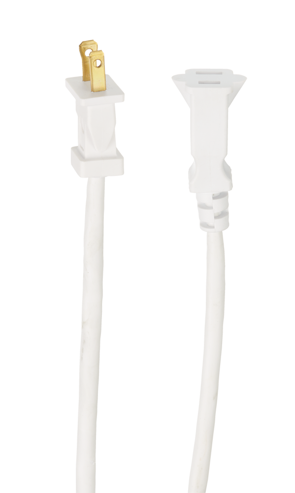 NOMA 24ft 10in 16/2 Outdoor Extension Cord with 1 Outlet, White