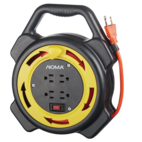 Craftsman 25 ft Multiplug Reel with 4 Grounded Outlets
