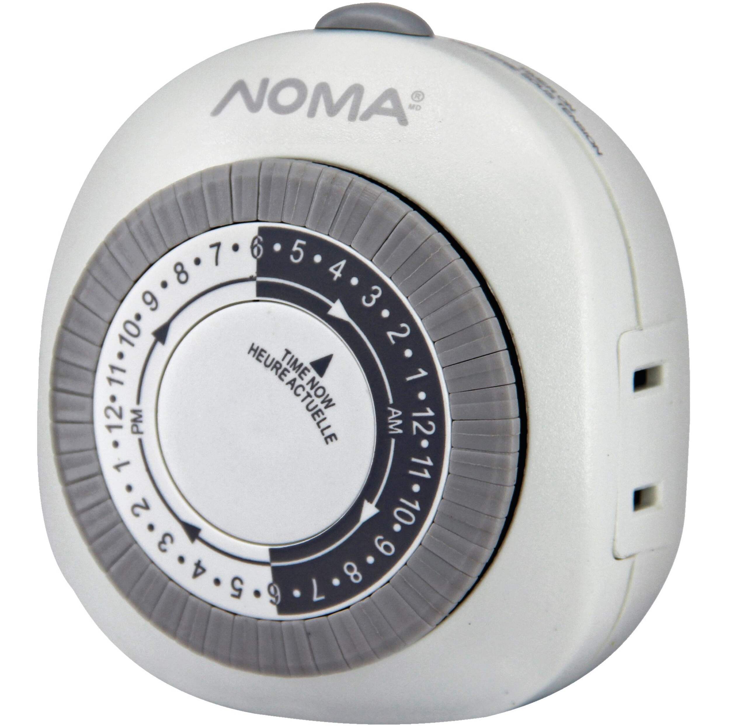 NOMA 24 Hour Indoor Mechanical Timer, 24 Programmable settings, 1