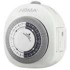 NOMA Wireless Remote Control Outlet, Grounded, White