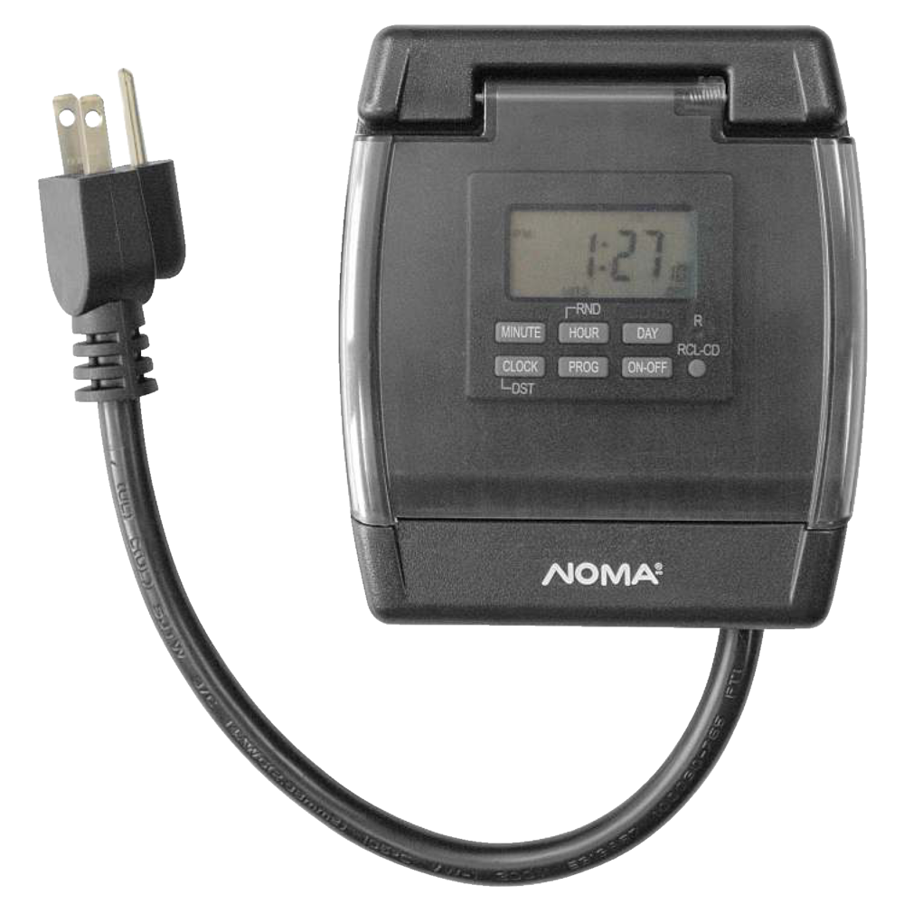 noma photocell timer with countdown instructions