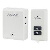 NOMA Wireless Remote Control Outlet, White Front_Angled_Left