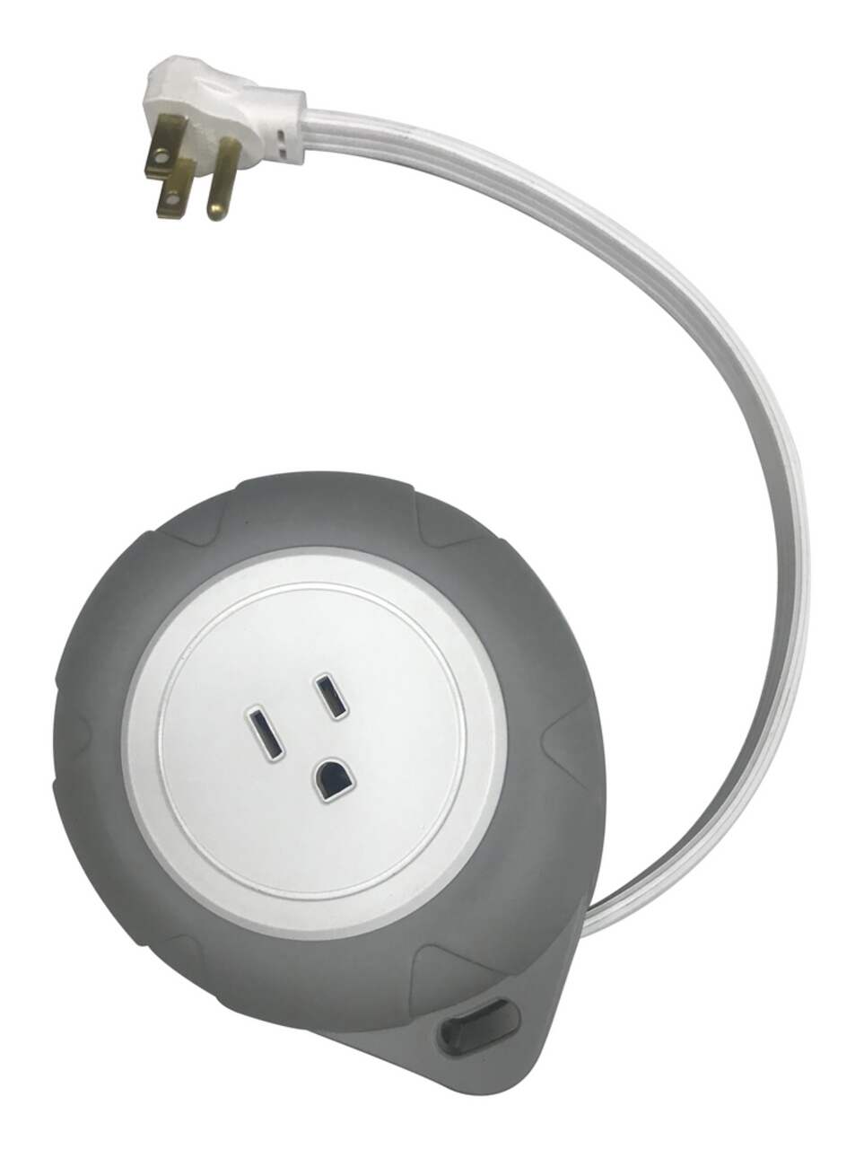 NOMA 1-Outlet and 2 USB Travel Extension Cord, 6-ft Retractable