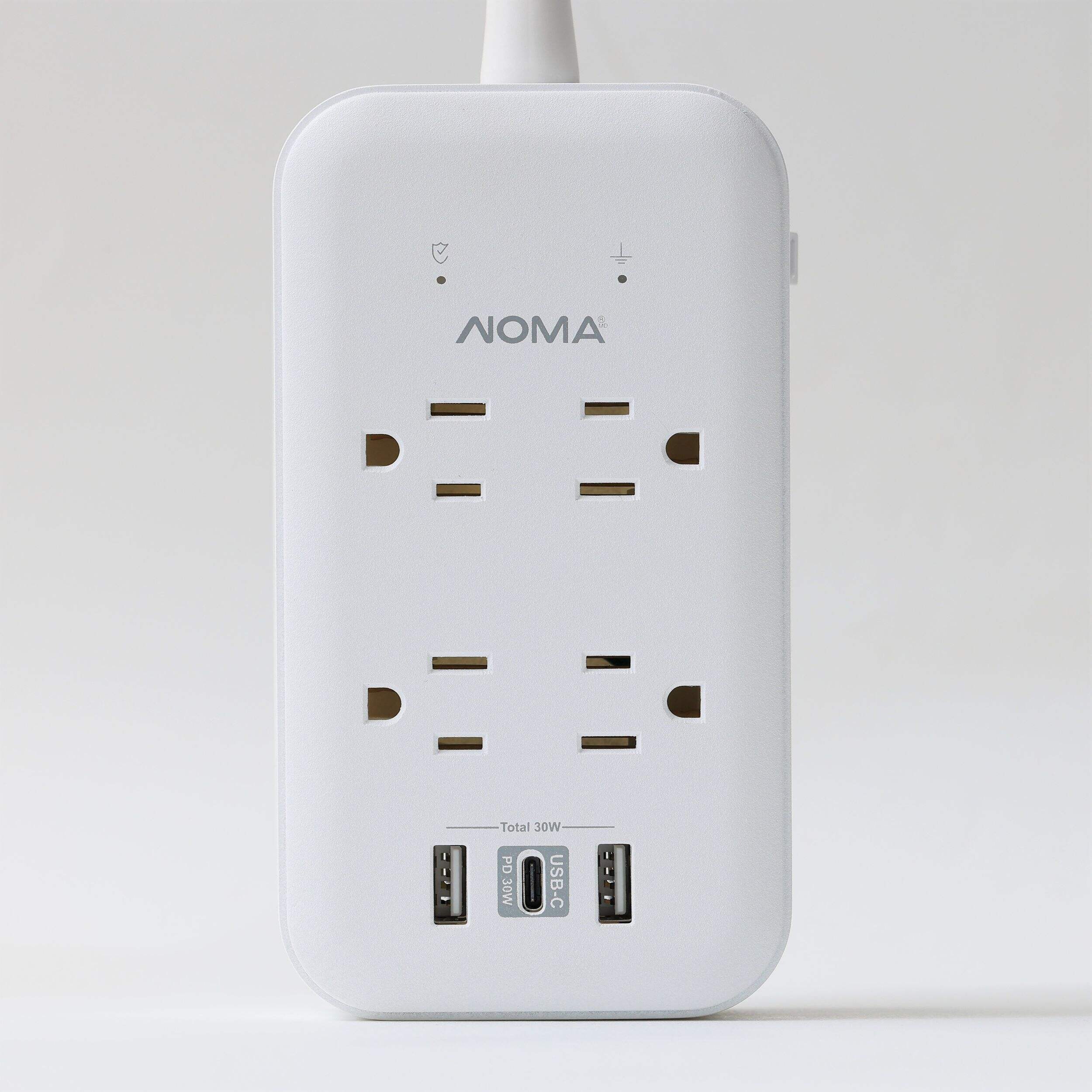 NOMA 8Outlet 2 USBA/C Power Bar Canadian Tire