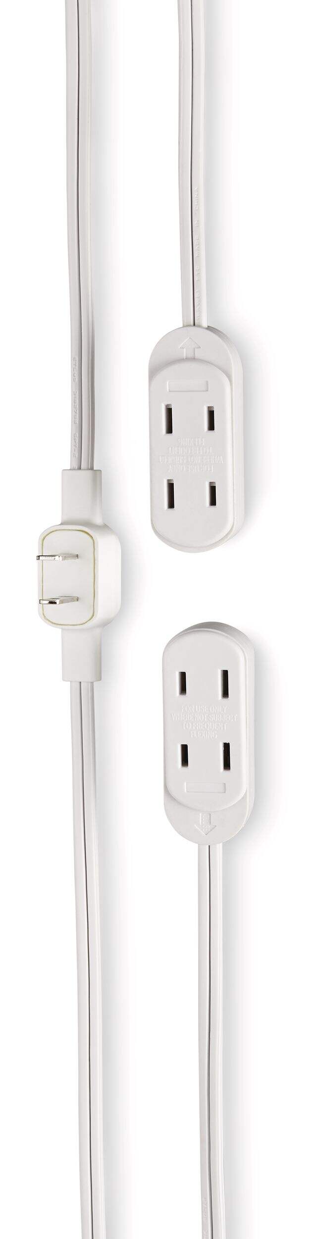 NOMA Flat Plug Extension, 12-ft CloseUp