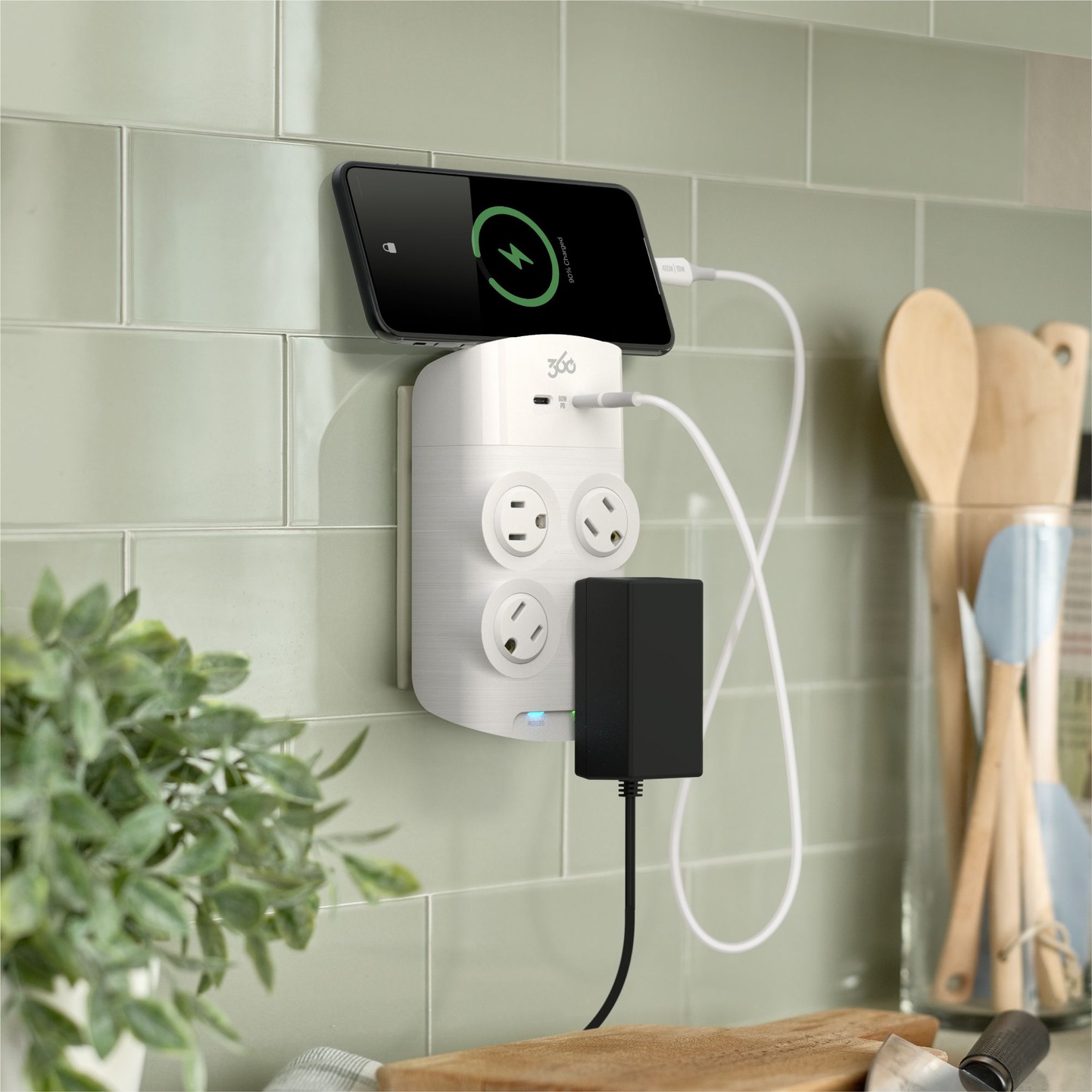 Revolve MAX 60 FastCharging Wall Block for Phones, Tablets, Laptops