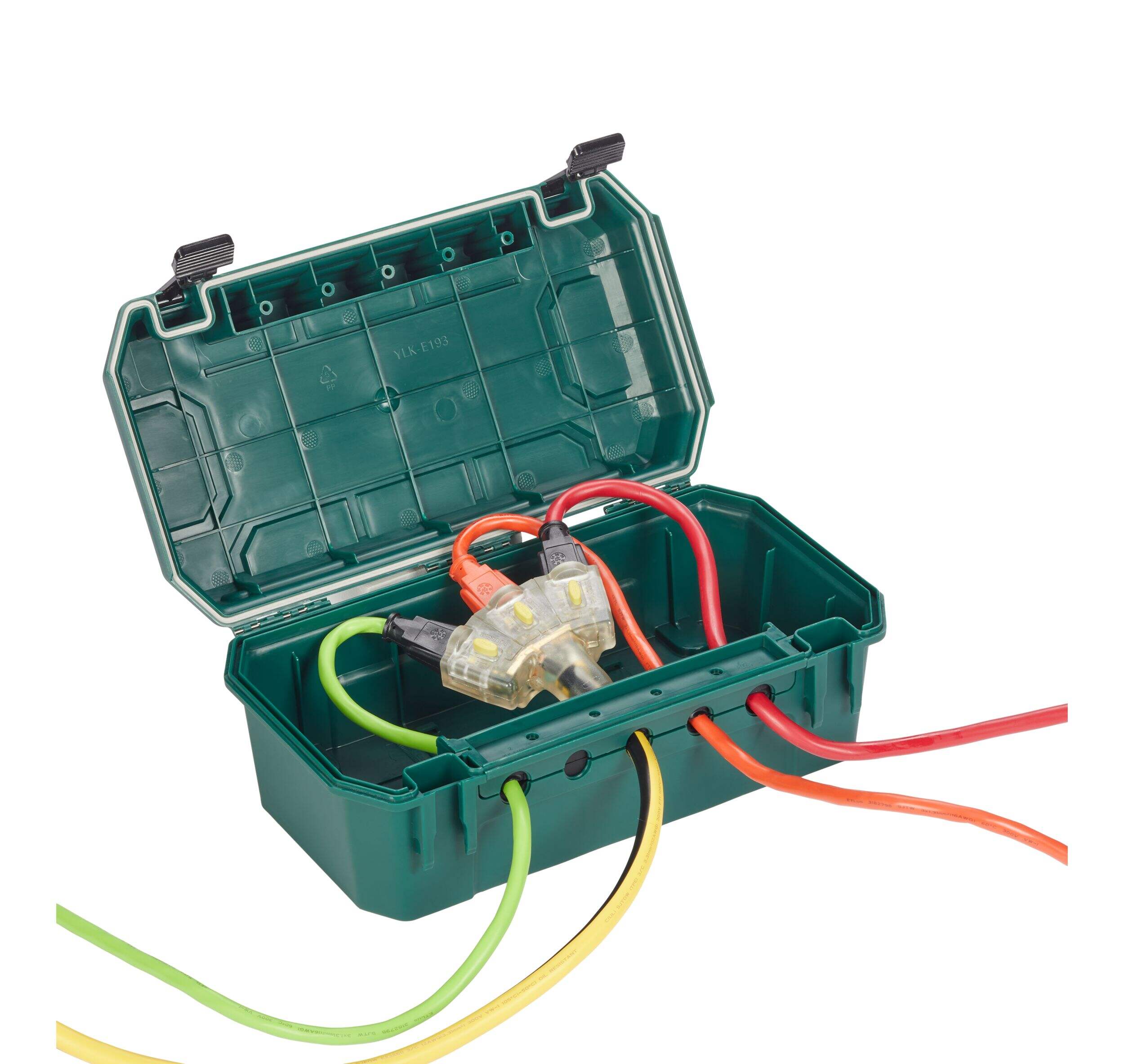 NOMA Outdoor Weatherproof Box Front_Three_Fourths_Angled_Right