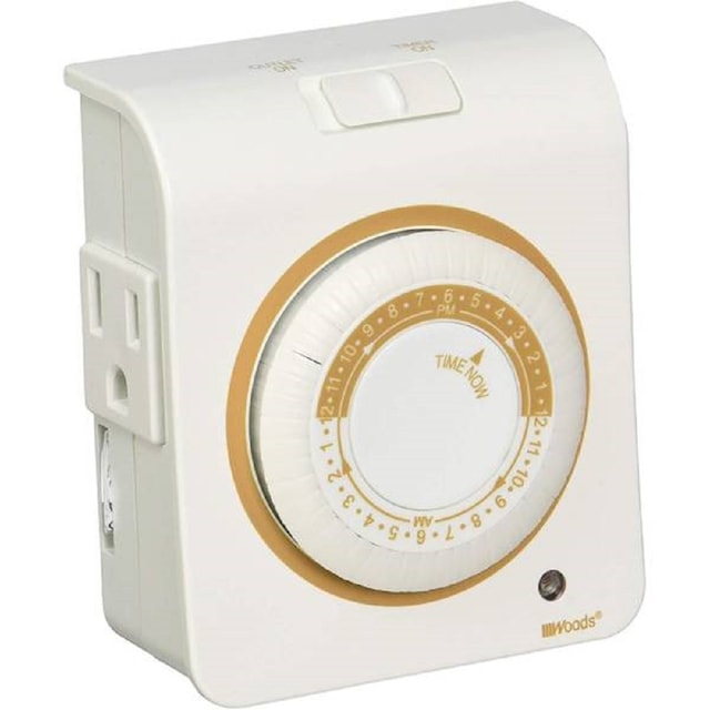 NOMA Indoor Mechanical 24Hour Programmable Timer Canadian Tire