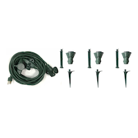 Projecteur et cordon RiteCord, 3 sorties, 2 en 1, vert, 25 pi Composite_or_Mixed