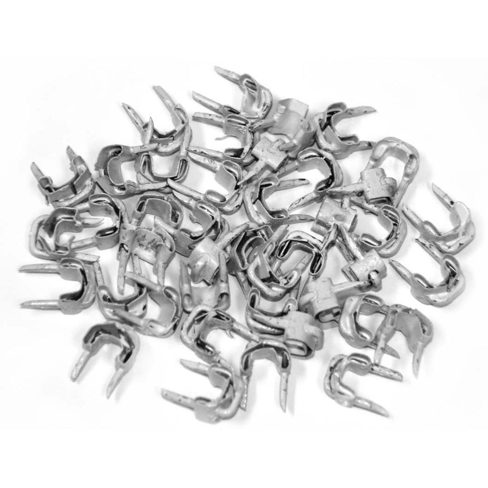 Leviton Insulated Staples, no. 5's, 5/8in Long, Assorted Colours