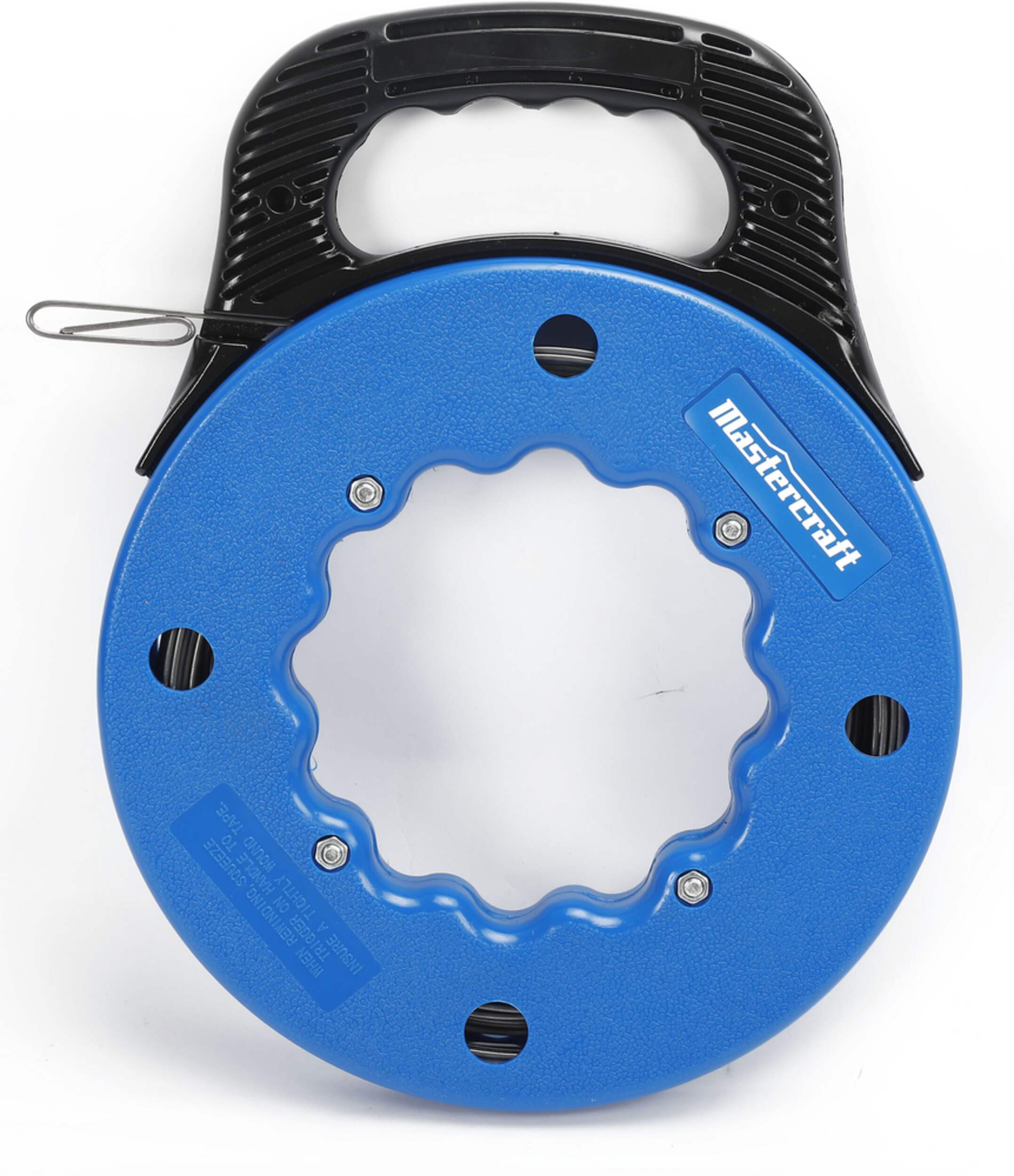 Mastercraft Electrician's Fish Tape with Tape Dispenser and Storage
