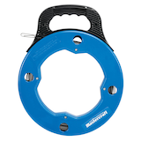 Ruban de tirage électrique Mastercraft avec distributeur à ruban et bobine de rangement, bleu, 100 pi Front_Flat