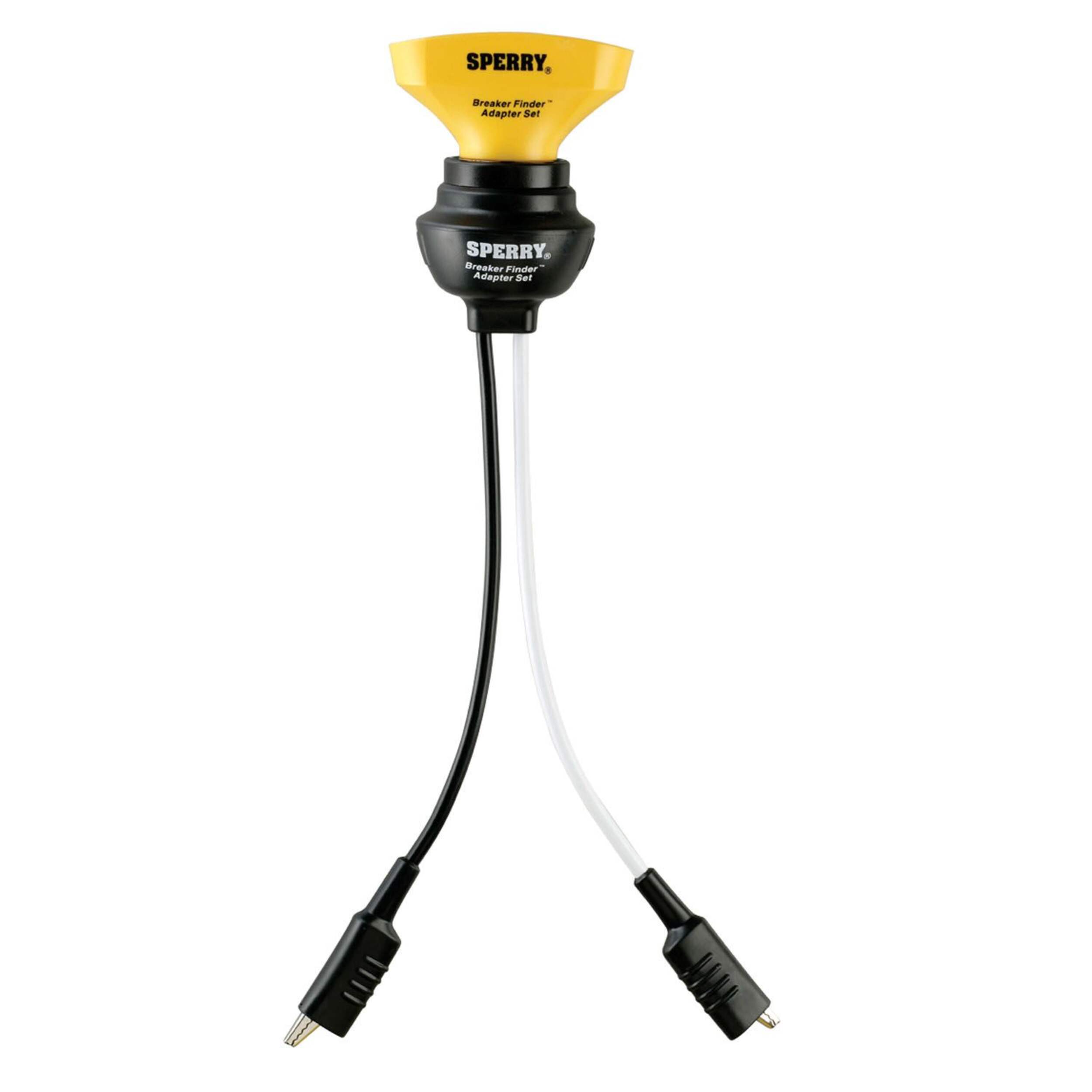 Sperry CS61200AS Circuit Tracker Circuit Breaker Finder and GFCI Tester, Yellow Front_Flat