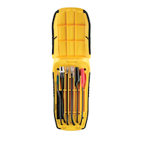 Sperry ET64220 Multi-Purpose LAN Wire Tracker Tone and Probe Wire Tracer with Auto-Shutoff, Yellow Front_Flat