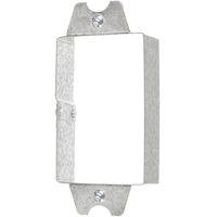 Extension de boîte électrique, profondeur réglable jusqu'à 0,88 po, vis de montage incluses