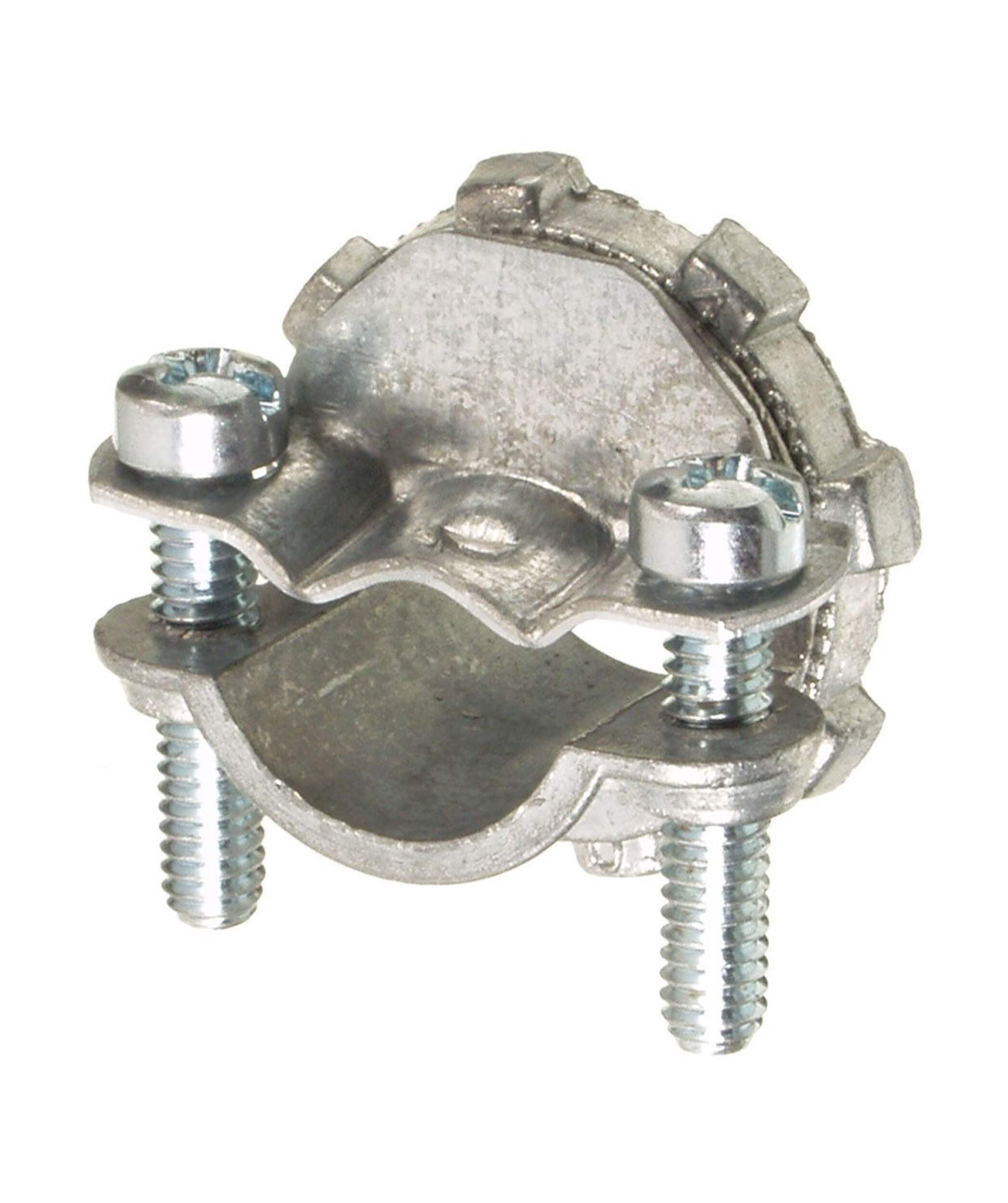 Connecteurs de câbles à selle à 2 vis, 3/8 po Front_Angled_Left