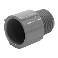 Leviton PVC Male Terminal Adapter Front_Angled_Left