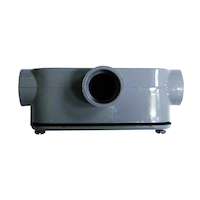 IPEX 37032-715 Rear Access PVC Conduit Body, 1/2-in Front_Flat